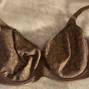 Soma Lace Underwire Bra - Brown